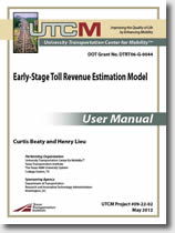 Early-Stage Toll Revenue Estimation Model User's Guide