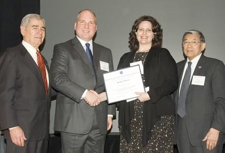 Meghan Wieters receives 2007 UTCM Student of the Year Award